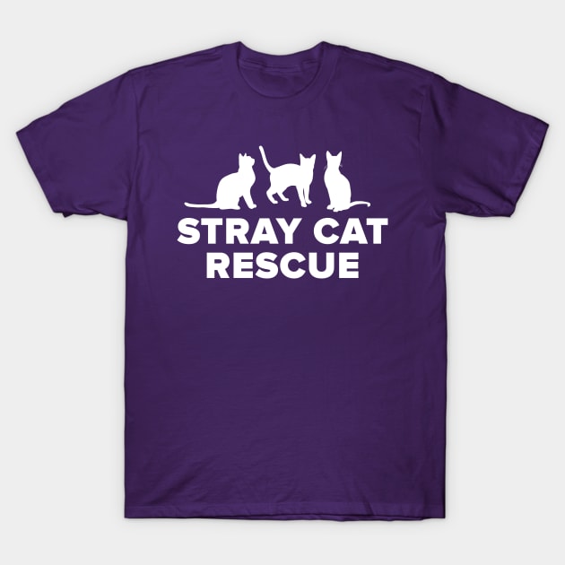 Stray Cat Rescue T-Shirt by anomalyalice